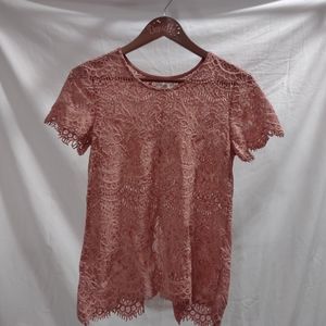 Pink Top, size women's medium